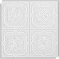 White 1 ft. x 1 ft. Fiberboard Ceiling Tile N680
