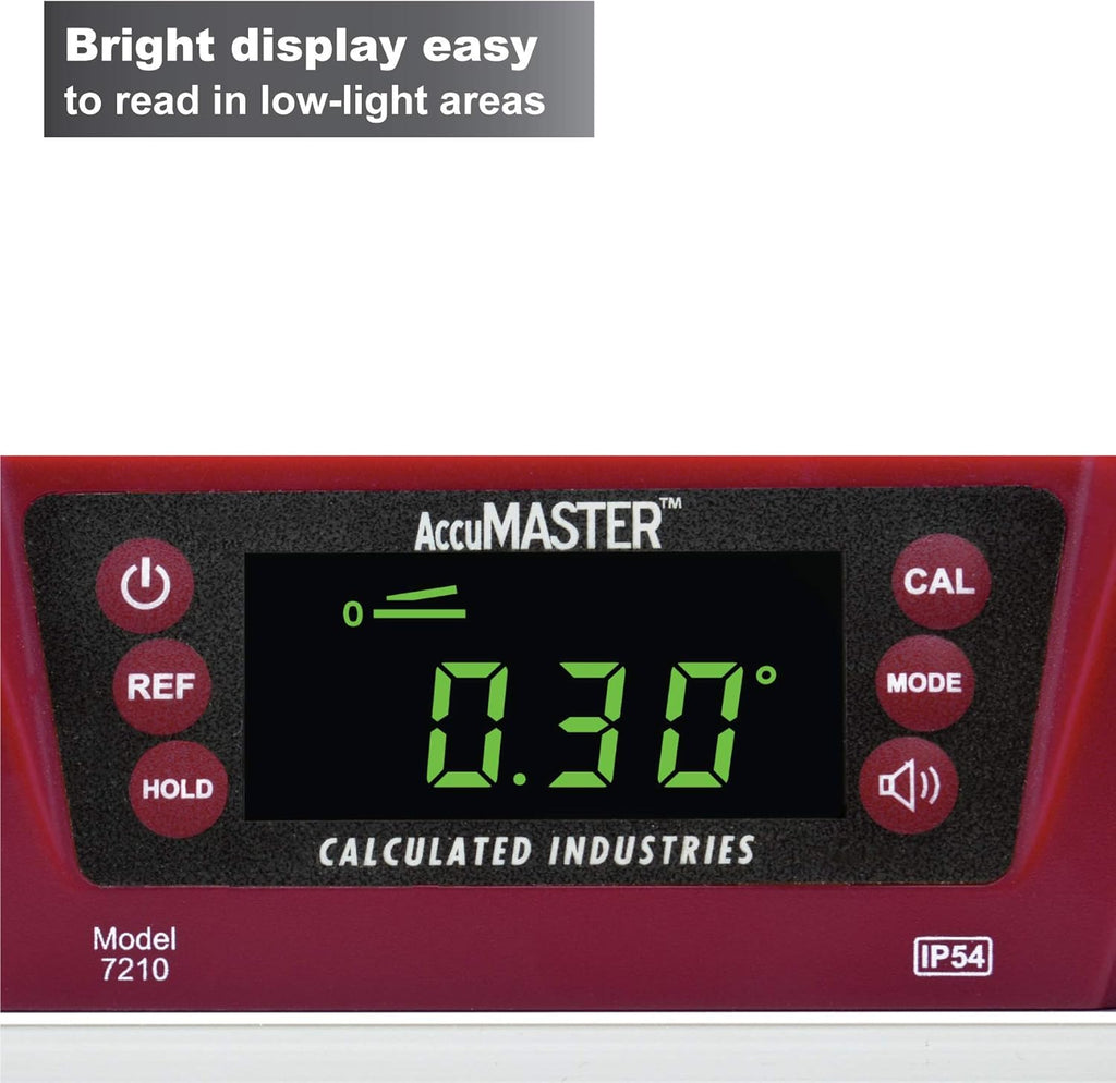 Digital Torpedo Level and Protractor with Neodymium Magnets and LED Display C73301