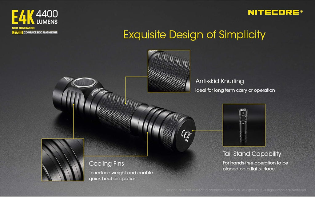 4400 Lumen EDC Flashlight with 5000mAh USB-C Rechargeable Battery V253212