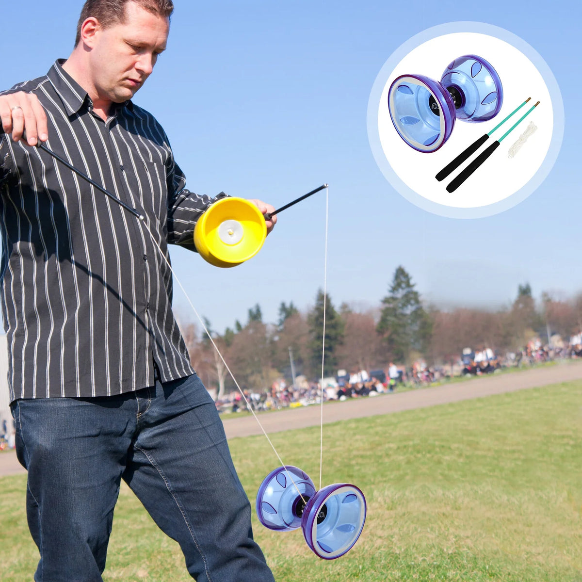 Chinese Yoyo Diabolo Toy D71246