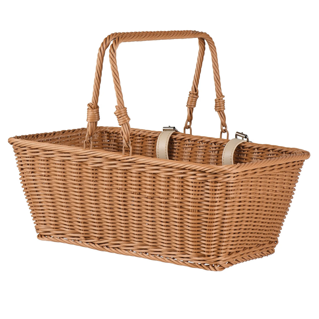 Wicker Bike Basket L191512