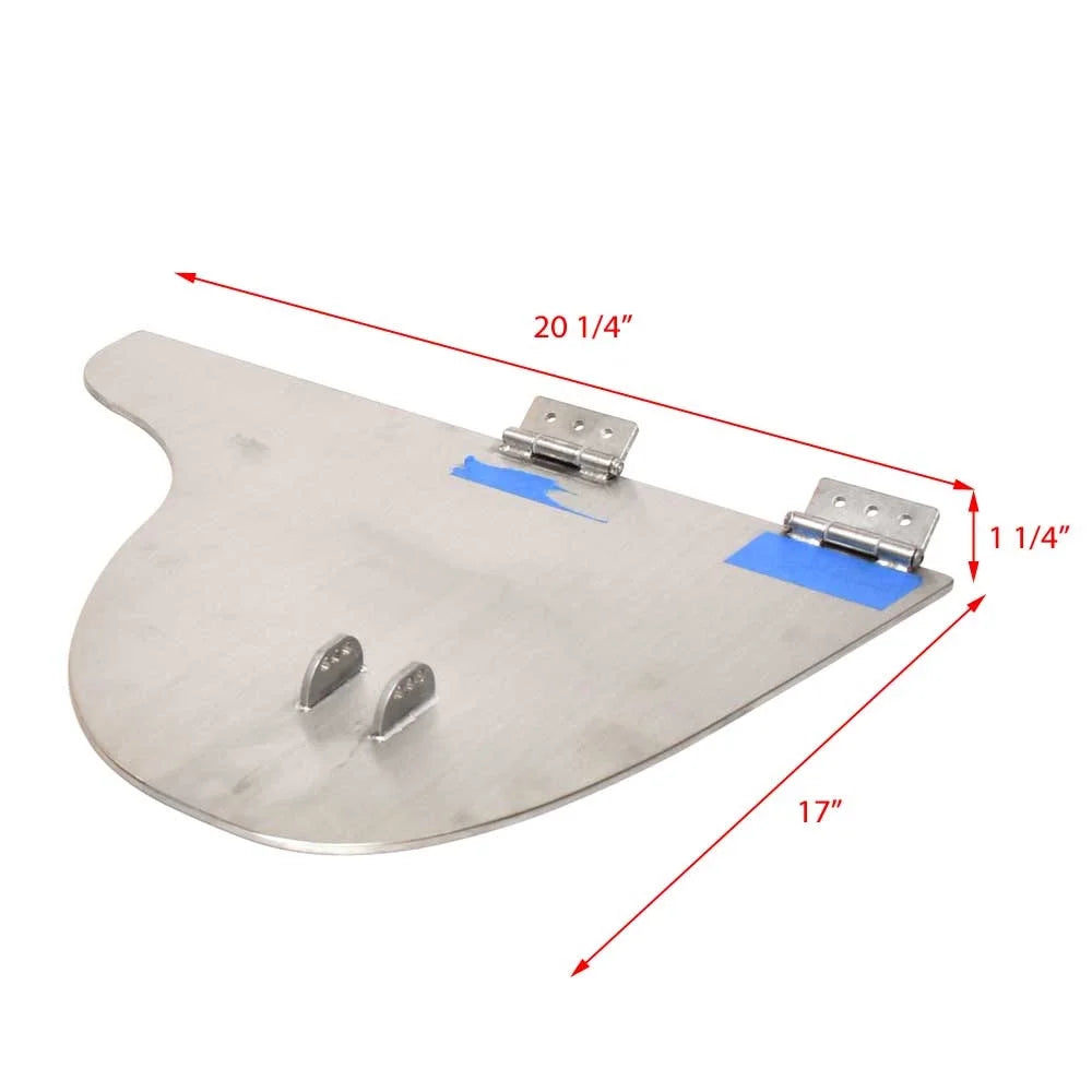 20 1/4 Inch Stainless Boat Surf Tabs (Set Of 2) W81316