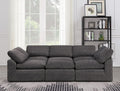 Gray Chenille Sleeper Sofa C7181
