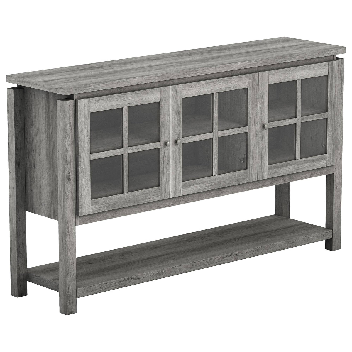 Vintage Gray Oak Buffet B870080