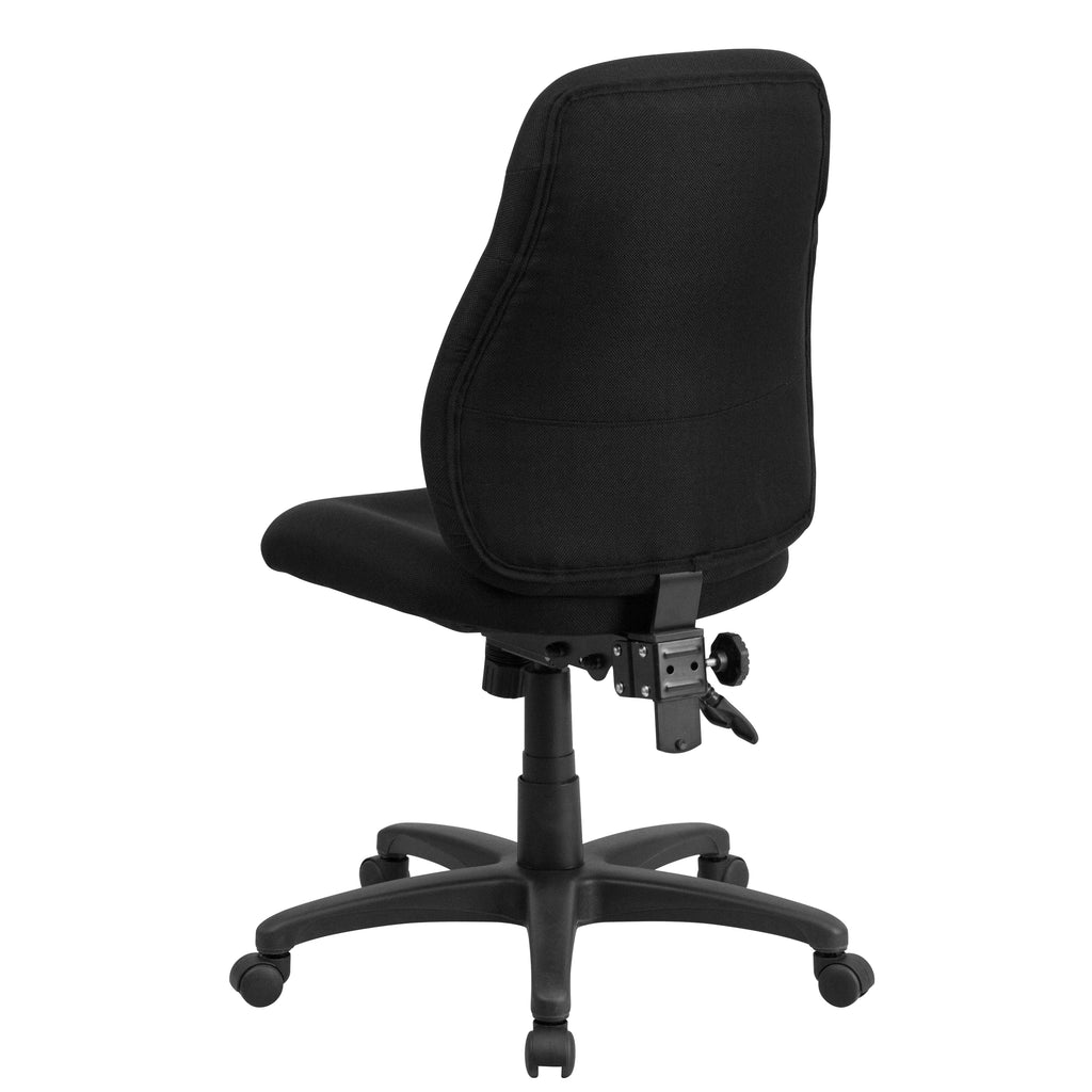 Black Fabric Ergonomic Task Office Chair F82013