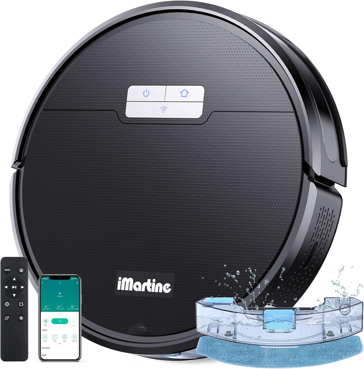Robot Vacuum and Mop Cleaner with Remote Control B692