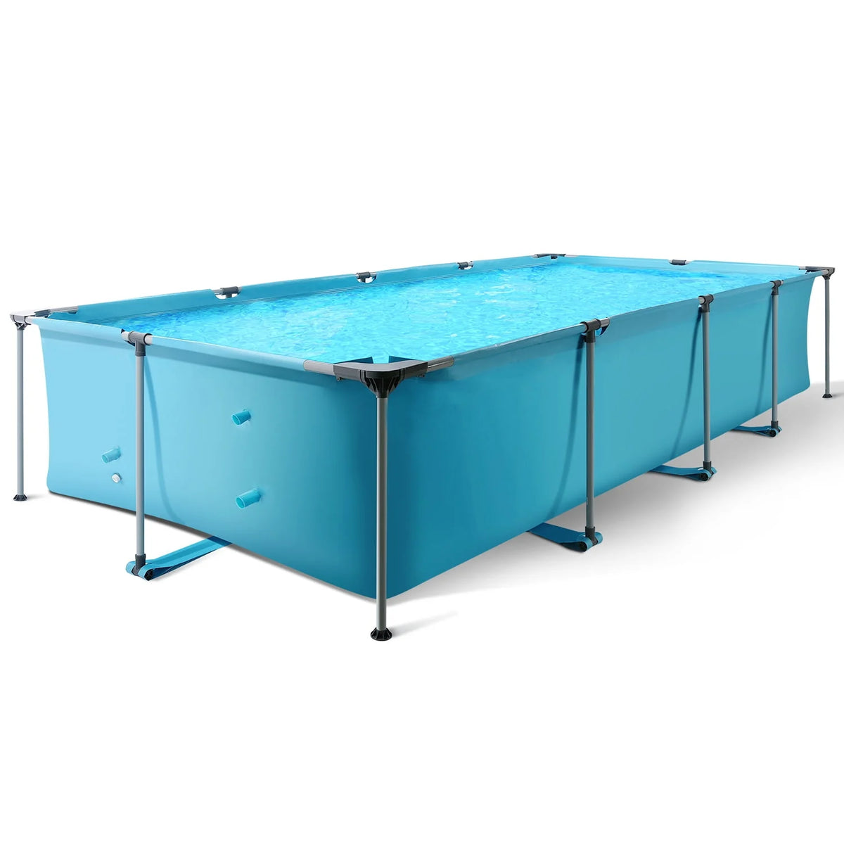 10 ft Above Ground Rectangular Frame Swimming Pool V3929