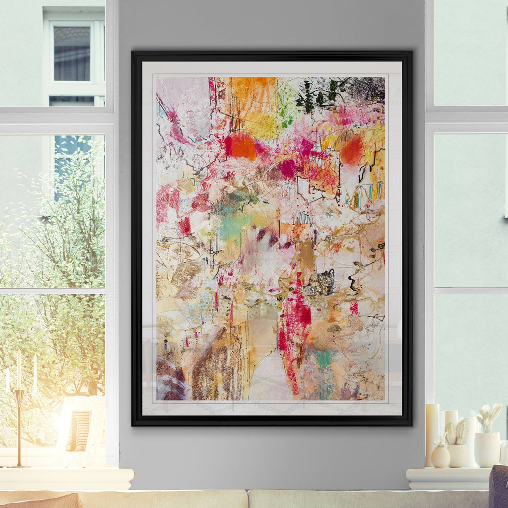 Custom Framed Print 30x40 W7191
