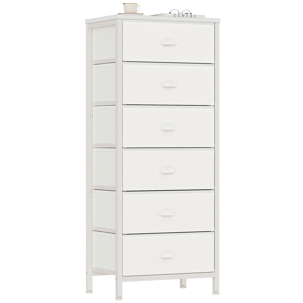 5 Drawer Dresser with Fabric Bins Z246
