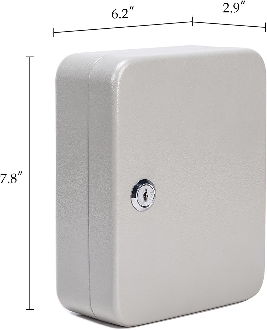Carbon Steel Key Cabinet Storage Box with Mechanical Lock (20 Keys) A86212