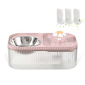 3L Ultra Quiet Cat Water Fountain and Food Bowl C83959