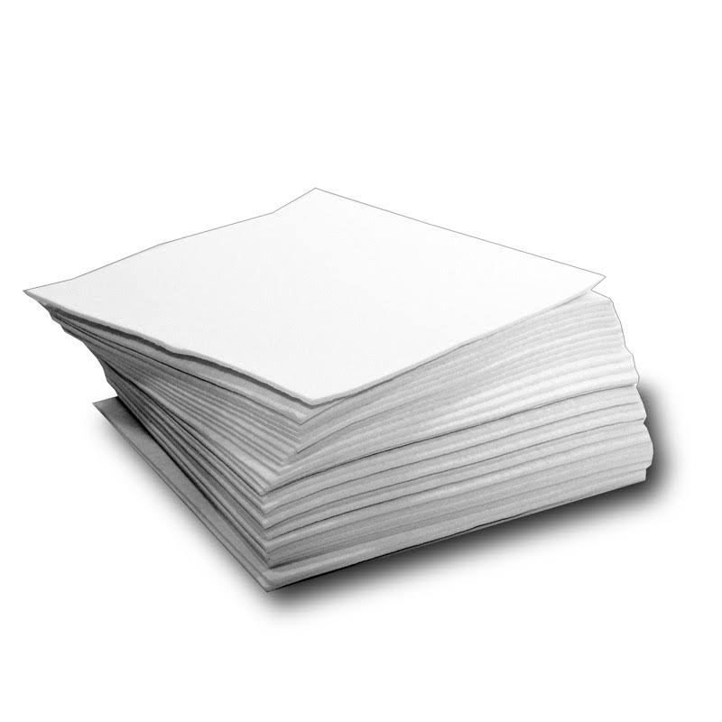 White Absorbent Pad 100/Box P2937