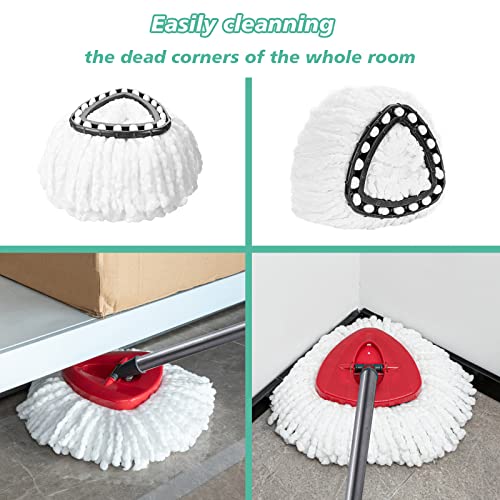 10 PCS Microfiber Spin Mop Replacement Head G71420